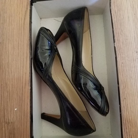 Erin blk patent heels - Picture 4 of 7